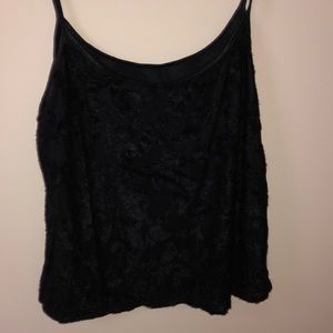 Black Tank crop top